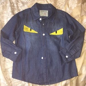 Toddler Boys Button Down